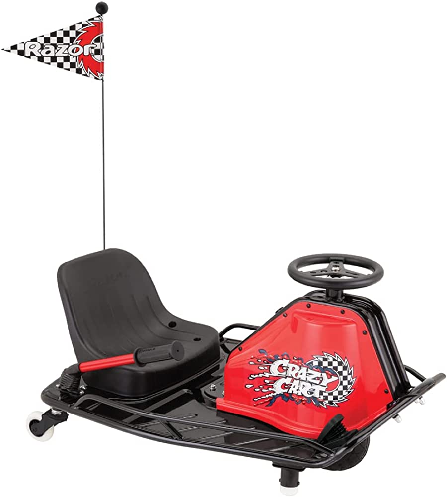 Razor Crazy Cart Junior 2.0 19 KM/Hr - Red/Black