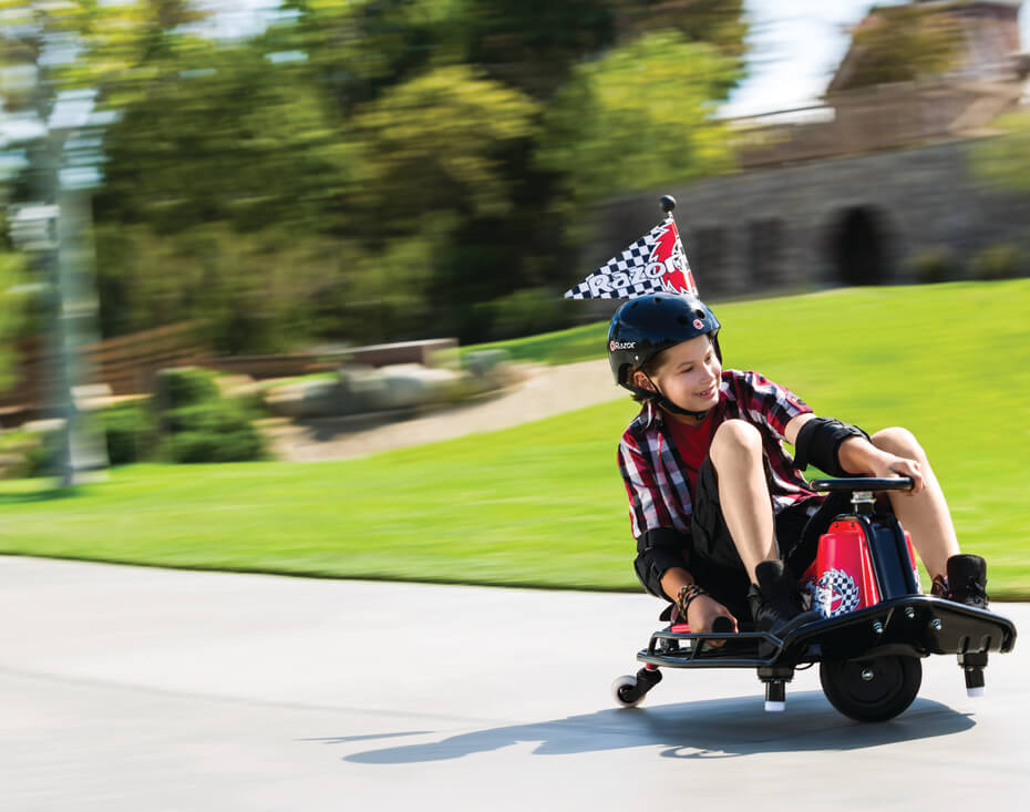 Razor Crazy Cart Junior 2.0 19 KM/Hr - Red/Black